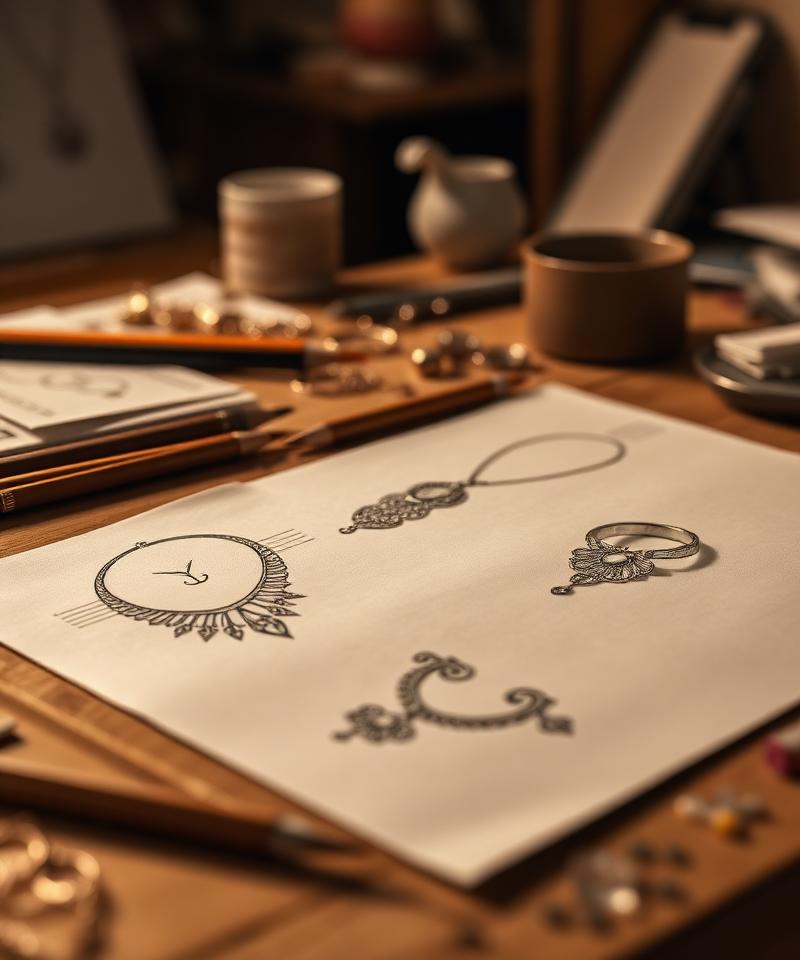 Jewellery sketches